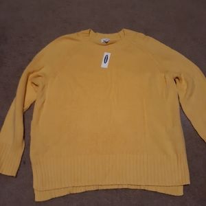 Yellow Crewneck Sweater